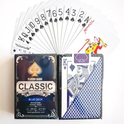 双面磨砂54张小字窄版防水耐磨