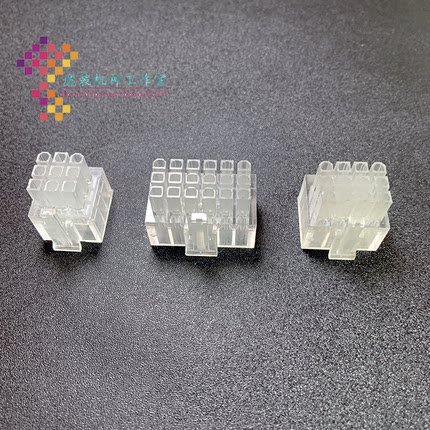 振华九宫格水晶头9PIN12P18p胶壳LEADEX G金牌 P白金系列电源插头