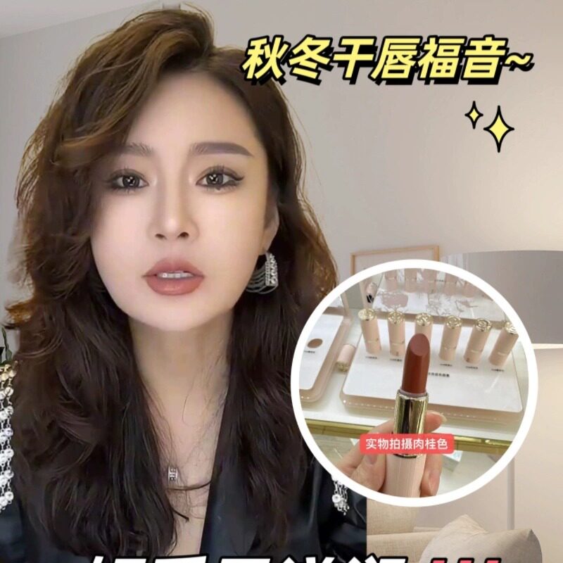 ins口红肉桂奶茶大牌口红不掉唇膏/口红