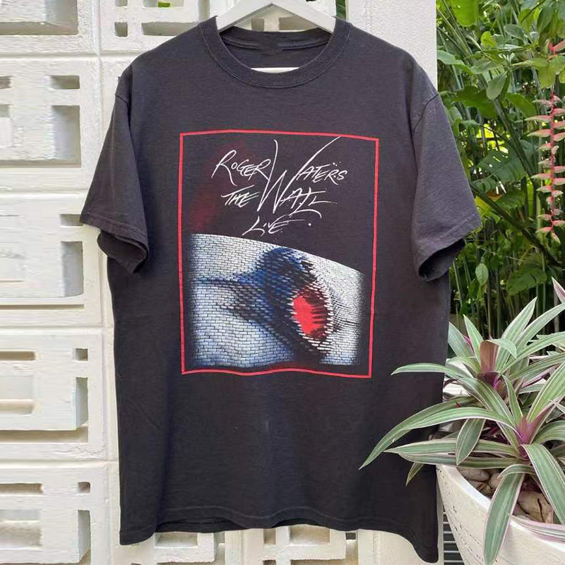 短袖T恤摇滚风男女摇滚乐队