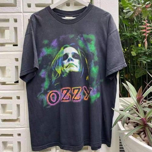 短袖T恤vintage复古男女奥兹乐队