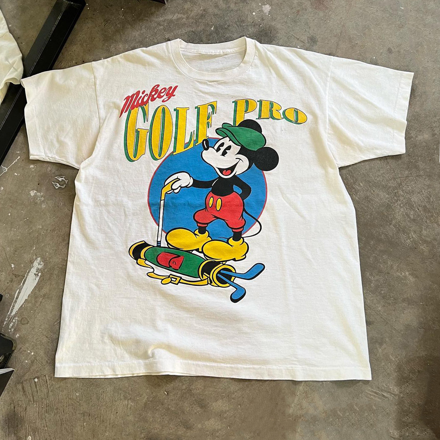 米奇GOLFPRO潮牌纯棉T恤