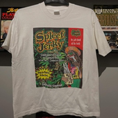 小众趣味哥特风vintage古着短袖 Spleef Jerky复古恶搞风格 T恤