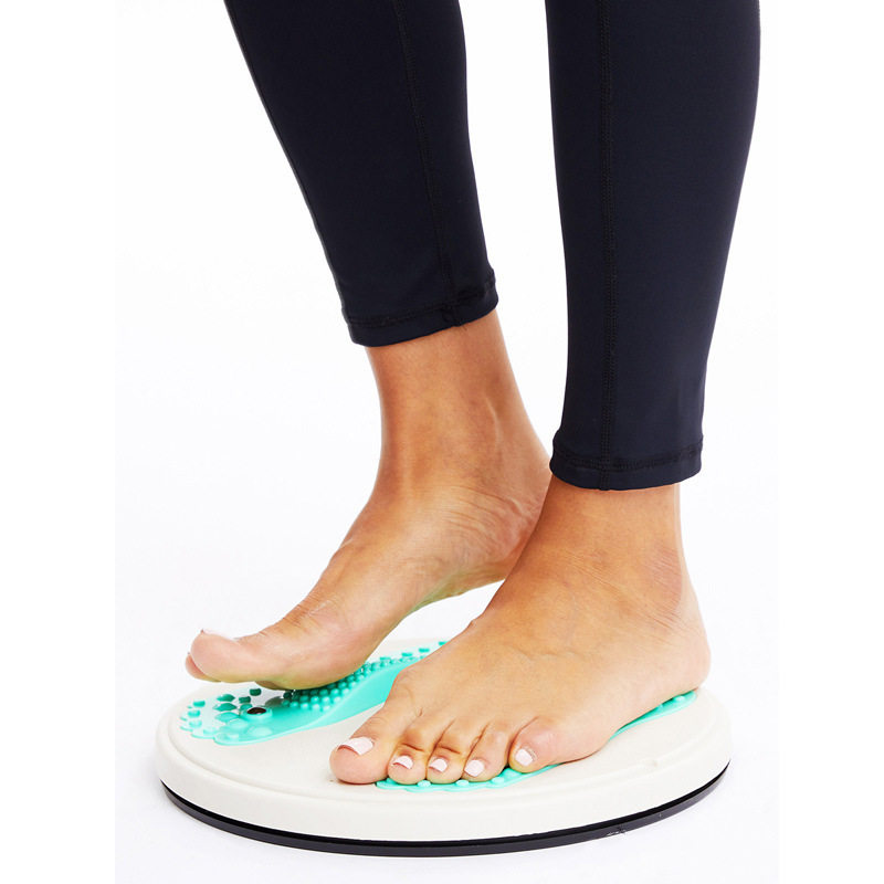 家用磁石扭腰盘健腹减肚子按摩脚底转盘运动健身器材