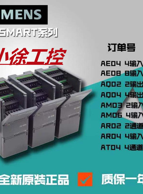 西门子6ES7288-3AE04-0AA0现货S7200SMART系列模块模拟量输入原装