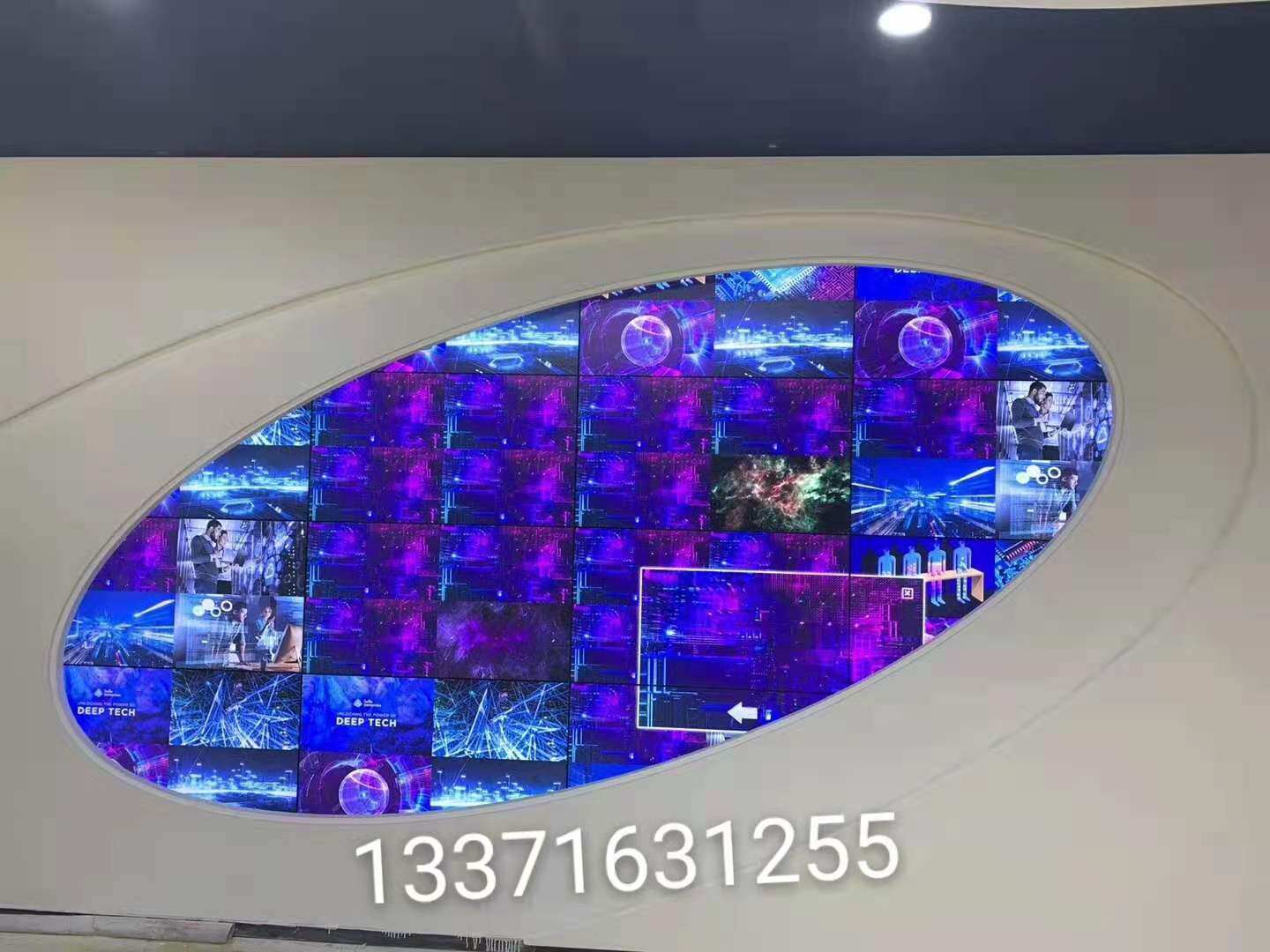 全彩室内LED显示屏小间距P1.8P2P2.5P3P6高清室内外无缝拼接屏