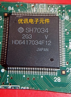 HD6417034F12 封装QFP-112 拆机剪板现货（询价为准）