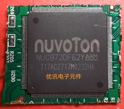 NUC972DF62Y 单片机芯片拆机剪板 封装 LQFP-216