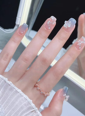 美甲穿戴甲指甲贴片新娘
