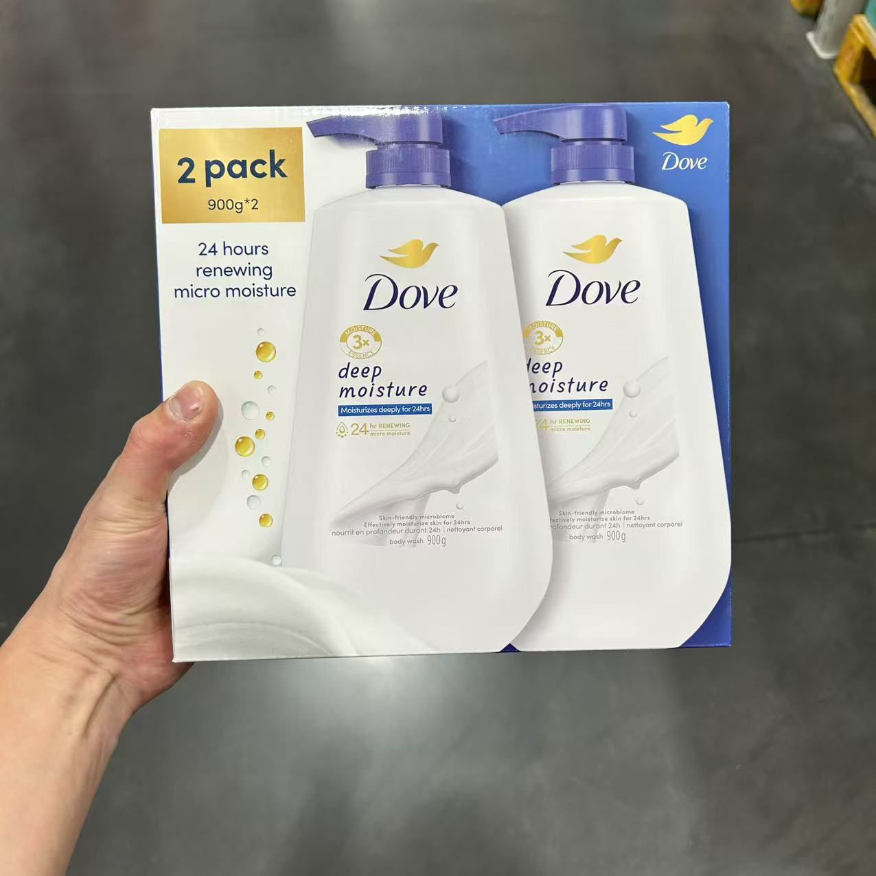 多芬深层营润美肤沐浴乳成人