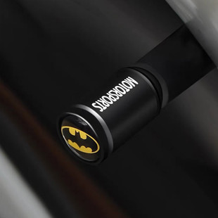 蝙蝠侠创意改装 磨砂气门芯帽子通用型 汽车轮胎气嘴盖金属卡通个性