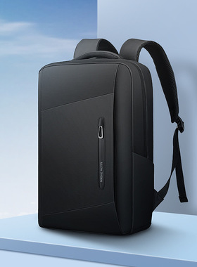 mark ryden商务双肩包休闲简约时尚书包男学生防泼水15.6电脑