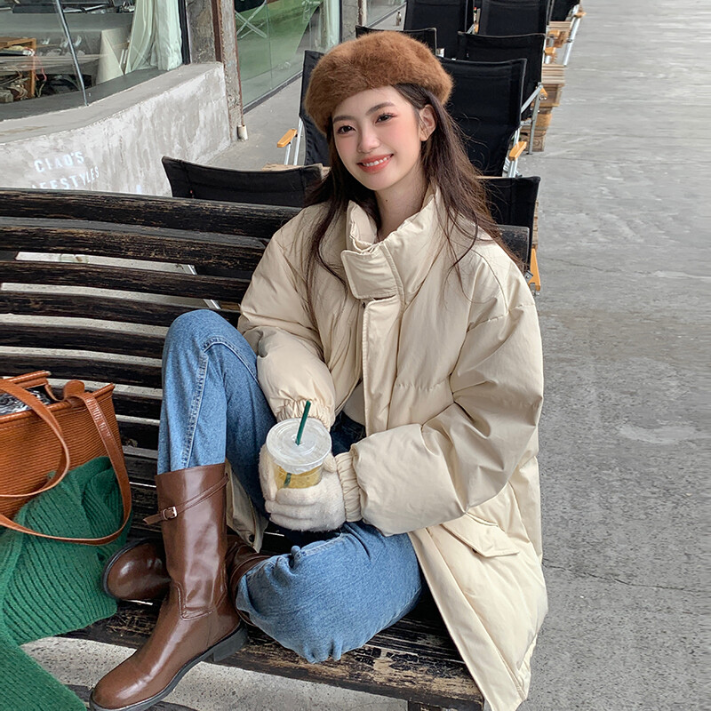 女装/女士精品羽绒服无品牌/无注册商标休闲风90%否无帽85%w298白