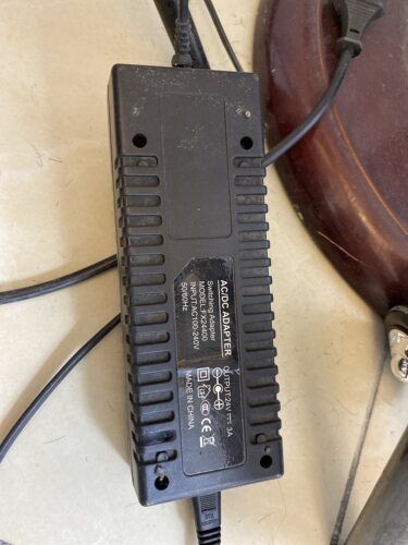 适用于直播美颜灯LED补光灯FX24400 DC24V=3A4A变压器充电线