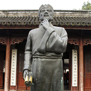 定制刘据戾太子贡禹虞初雕塑定做李广利徐伯李延年卜式雕像摆件