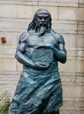 做盘古有巢燧人伏羲神农氏雕像太