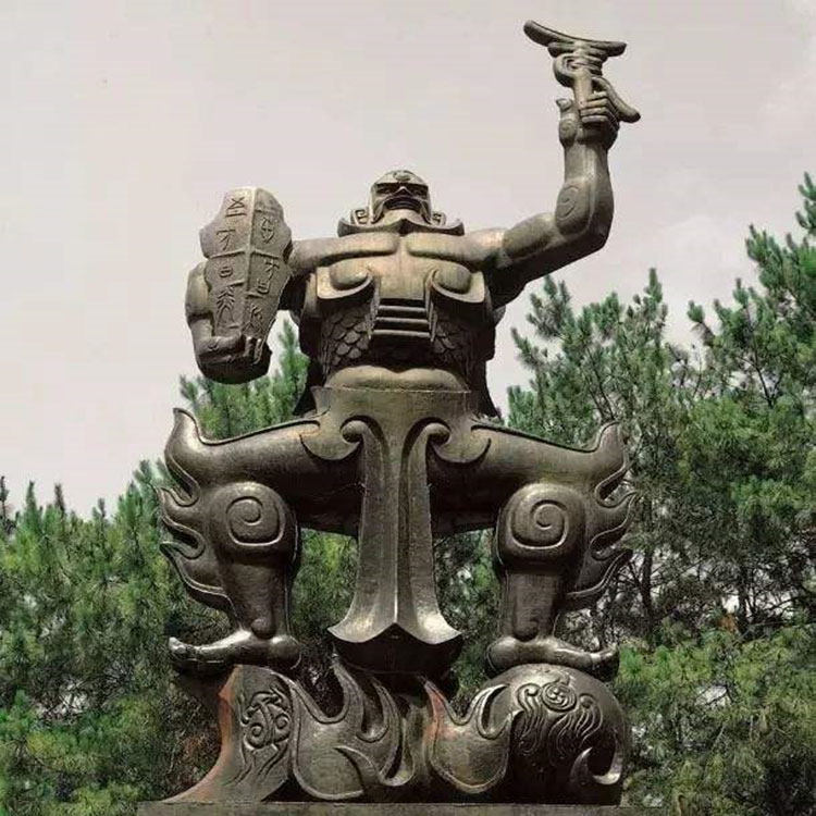 石膏设计定制颛顼共工雕像嫘祖帝俈祝融尧丹朱羲和许由雕塑摆件