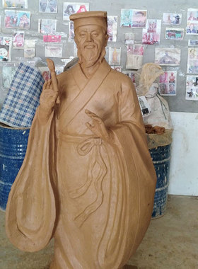 王羲之颜真卿柳公权石膏摆件定制