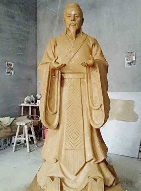 石膏庭院校园文化主题雕像大摆件