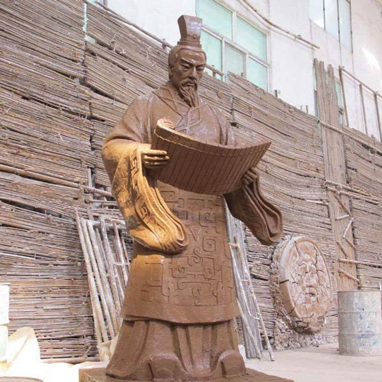 定制主父偃张汤朱买臣汲黯雕塑做卓文君张骞刘彻汉武帝雕像摆件