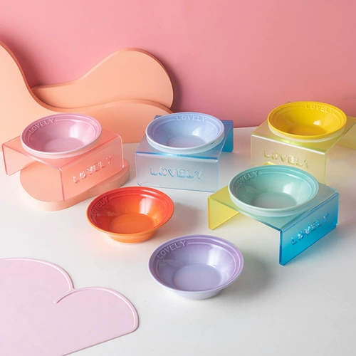 Кошачья чаша керамика прохладный цвет диск северный кошачий бродячий поднос глубокая миска с домашней водой для собачьей корм для собак бассейн AK Clan Rack