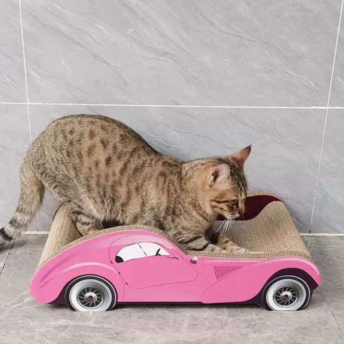 icle Спортивный автомобиль кошка царапина кошачья кошачья гофрированная спинка кошачья кошка диван против кара