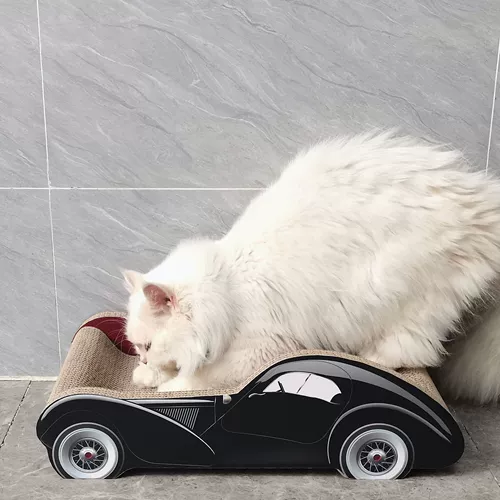 icle Спортивный автомобиль кошка царапина кошачья кошачья гофрированная спинка кошачья кошка диван против кара