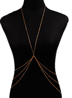 欧美跨境饰品女式多层合金电镀