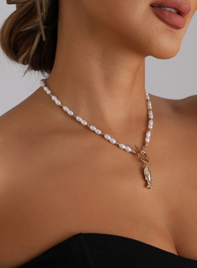 欧美跨境饰品个性创意新奇鱼形吊