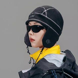 DAIKON Lab.24aw户外运动城市休闲双面可戴超保暖速干抓绒护耳帽