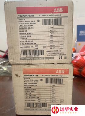 ABB断路器FormulaA1N125 TMF100/1