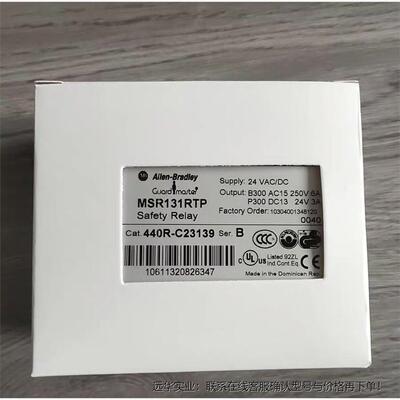 ABAB罗克韦尔安全继电器MSR131RTP 440R-