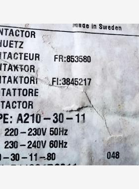 ABB接触器A210-30-11裂痕不影