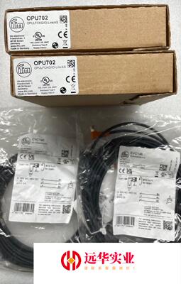 易福门槽型光电传感器OPU702配套电缆EVC146