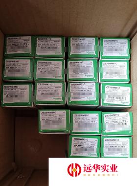 施耐德24VDC绿色带灯按钮XB4BW33B5