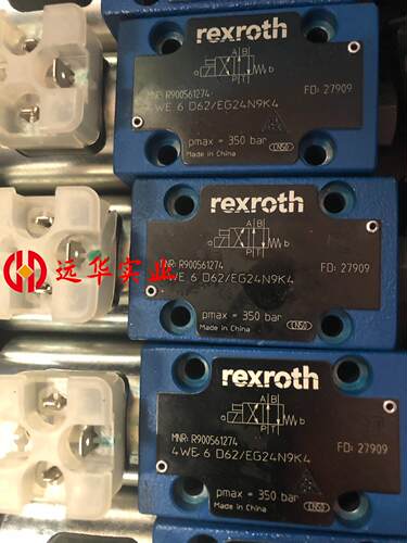 电磁阀4WE6D62/EG24N9K4力士乐Rexroth