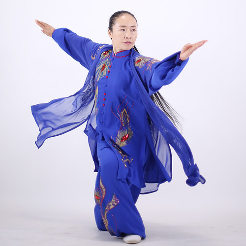 马蕾新款太极专业武术表演服