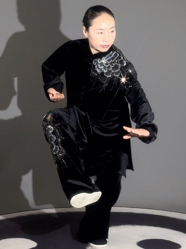 马蕾太极女秋冬款表演服