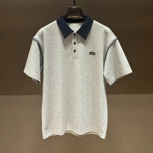 透气休闲舒适百搭POLO衫 夏季 翻领时尚 新款 潮牌轻奢高级感男士