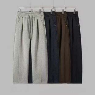 轻奢百搭休闲运动个性 时尚 筒裤 男士 舒适痞帅休闲裤 新款 卫裤 冬季