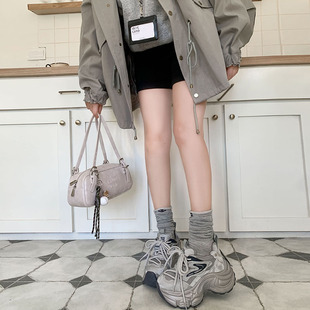 女款 增高鞋 内增高女鞋 增高厚底女鞋 2025新款 小个子9CM韩系老爹鞋