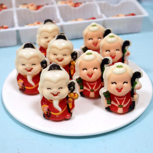 立体寿星巧克力蛋糕装饰插件