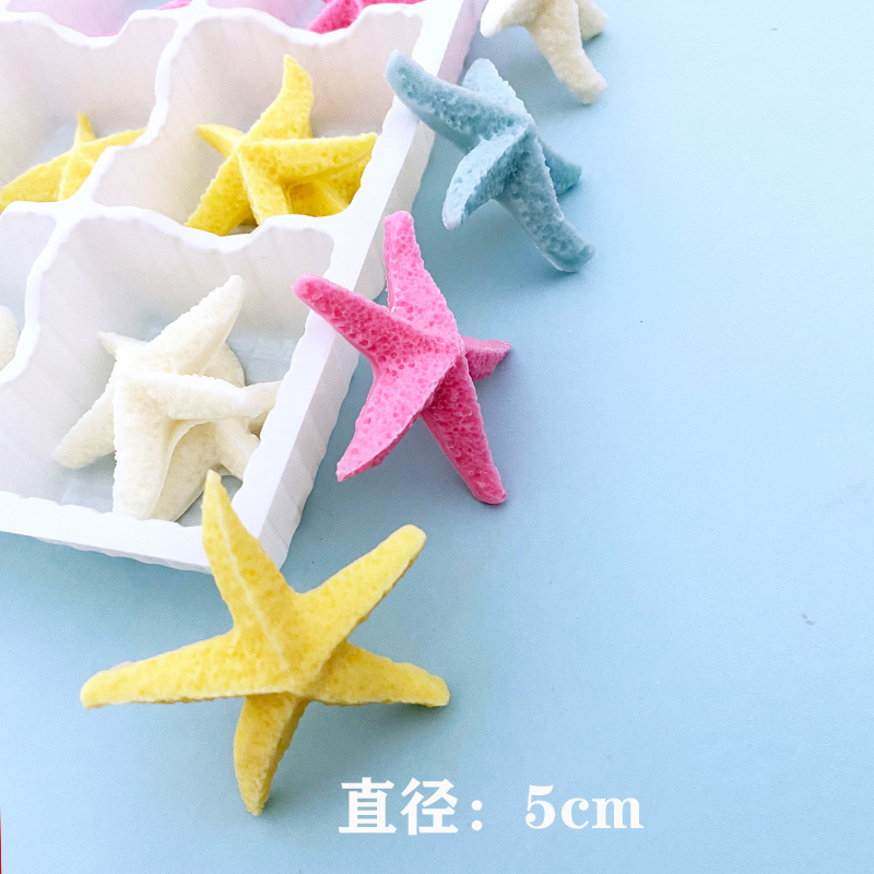 巧克力立体海星海洋世界装饰