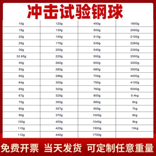 冲击测试钢球实心大钢珠跌落体实验350/357/370/400/425/440/450g