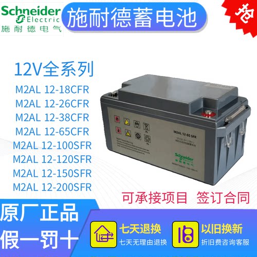 施耐德APC铅酸蓄电池12V100AH