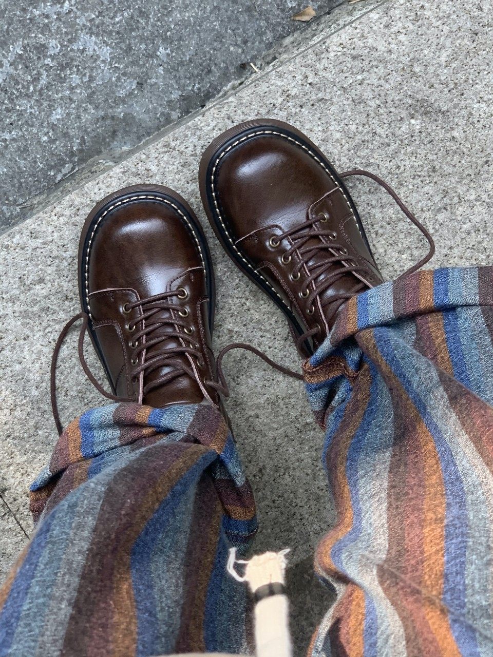 「没准懂你 」 人手一双！日系复古厚底小皮鞋女秋冬圆头超软单鞋,女鞋,浅口单鞋,淘宝优惠券,粉丝福利购,淘宝优惠卷