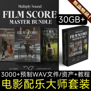 【独家】电影配乐大师 Multiply Sound Film Score Master Bundle