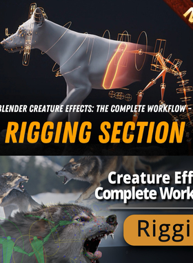 VFX GRACE Studio Blender Creature Effects Tutorial  Rigging