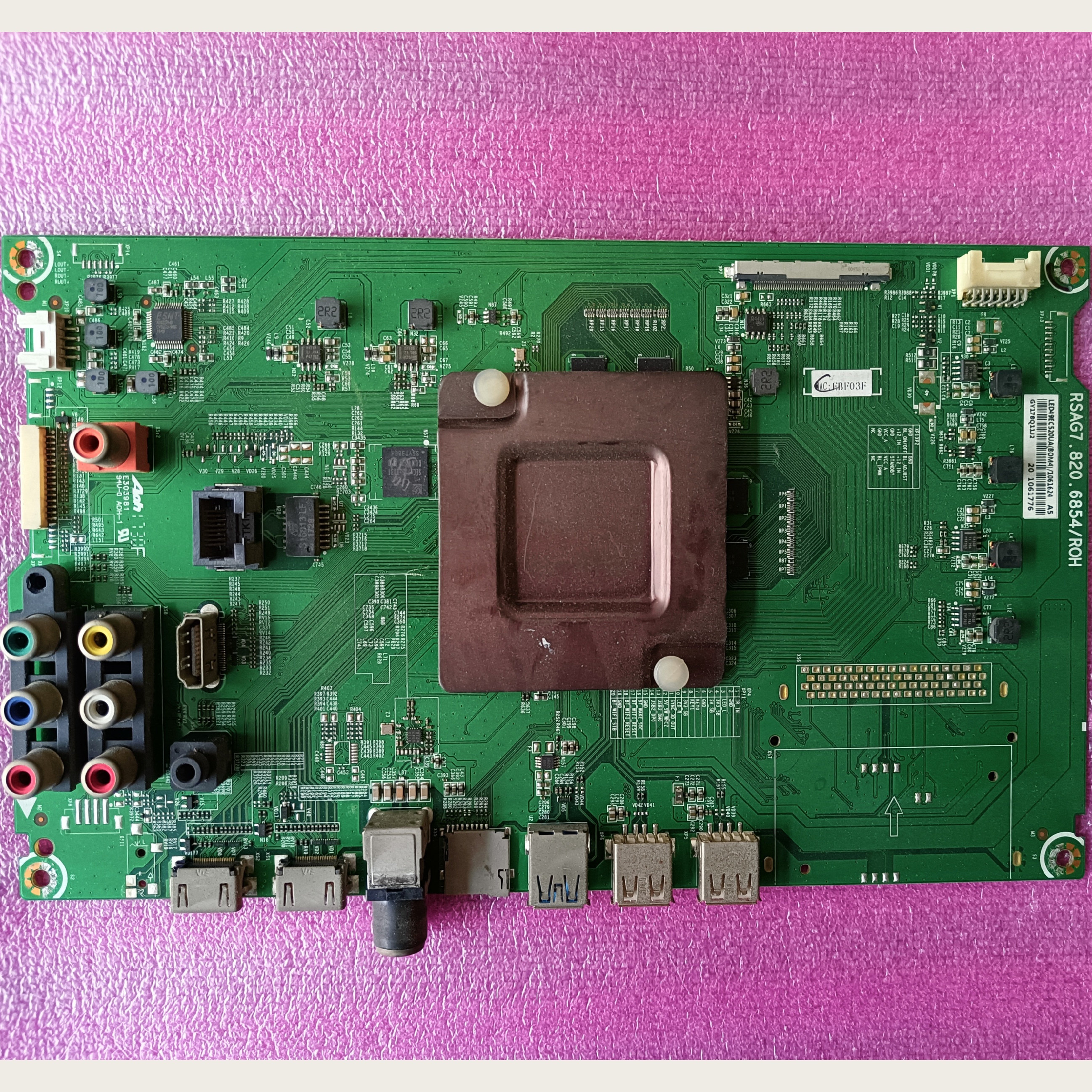 海信LED43/49/50/55EC520UA 58K300U K5100U 主板RSAG7.820.6854