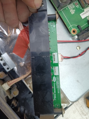 原装长虹LT32630X LT42729F电视开关按键线路板JUC7.820.00016138